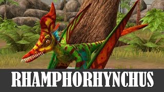 RHAMPHORHYNCHUS LEVEL 40  Jurassic World The Game [upl. by Leonteen]