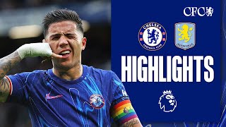 Chelsea 30 Aston Villa  HIGHLIGHTS  Premier League 2425 [upl. by Gonroff]