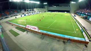 4K  India vs Syria  Football Intercontinental Cup 2019  Transstadia EKA Arena  from the Stands [upl. by Toomay327]