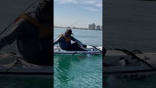 Diamond Diamond 💎 kayakfishing fishinguae uae shimanofishing yamaga duo fishing [upl. by Melessa229]