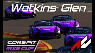 Assetto Corsa MX5 Cup  Watkins Glen  World Sim Series [upl. by Janna]