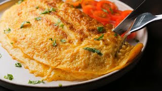 The Perfect Homemade Cheese Omelette [upl. by Uol]