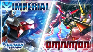 Imperialdramon BlueGreen VS Omnimon AlterS  EX4  Digimon TCG Gameplay [upl. by Musette]