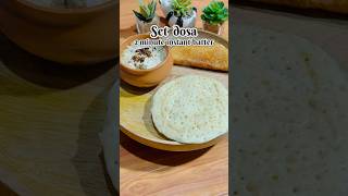 Set dosa Set dosa recipe  dosashorts ravadosa ytshorts azmicooks SHORTS breakfast [upl. by Mosira955]