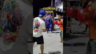 Counter Hook streetfight mma boxing kickboxing muaythai [upl. by Ienttirb403]