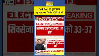 Exit Poll With Sushant Sinha JVC Exit Poll के अनुसार Maharashtra का Favourite CM कौन shorts [upl. by Clausen]