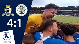 Auftakt nach Maß für den Aufsteiger  SV Eintracht Trier  FC 08 Homburg  1 Spieltag RLSW [upl. by Cindie]