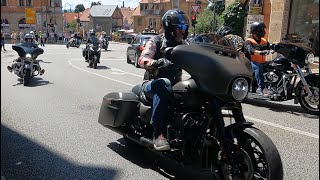 Harley Days Dresden 2024  Biker Parade  Zuschauerperspektive  krasser Sound [upl. by Droflim786]