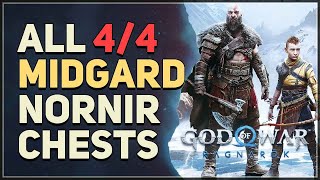 All Midgard Nornir Chests God of War Ragnarok [upl. by Leddy160]