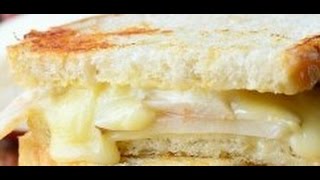 Dijon Havarti amp Pear Grilled Cheese sandwich recipes Vegetarian Non vegetarian Hot recipes [upl. by Rednaeel]