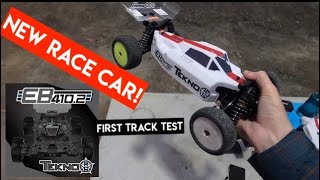 NEW Tekno EB4102 is DONE First Run Track Test  Netcruzer RC [upl. by Akcirderf654]