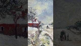 Camille Pissarro  كاميل بيسارو youtubeshorts art ghadeertni [upl. by Atsyrt]