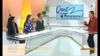 Association  Osez le féminisme en Bourgogne FrancheComté [upl. by Ahsikel]