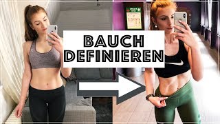 DEFINIERTEN BAUCH BEKOMMEN 🔥 BAUCHTRAINING amp TIPPS 💖 [upl. by Yelram989]