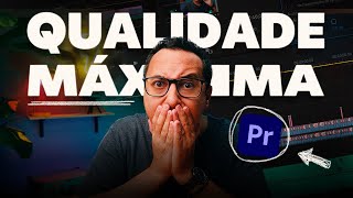 EXPORTAR VÍDEO com ALTA QUALIDADE do Premiere para o REELS do INSTAGRAM TIKTOK e YOUTUBE [upl. by Adyol]