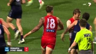 Preliminary Final 2  Fremantle v Sydney Swans Highlights [upl. by Arihsay295]