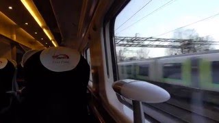 Leaving London Euston A Virgin Trains Class 390 291215 [upl. by Fredenburg]