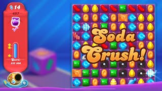 Game Candy Crush Soda Level 457  Hard Level  Three Stars ⭐️⭐️⭐️ [upl. by Sephira516]