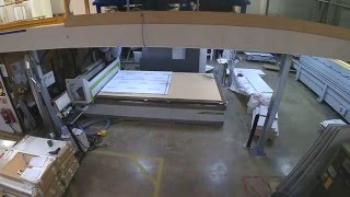 Biesse Klever 2236 Matrix CNC  A typical day [upl. by Fusco139]