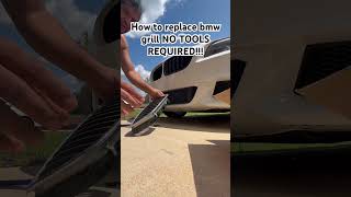 How to replace your bmw grill 20092014 [upl. by Monaco]