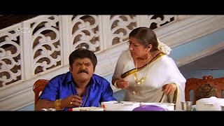 Mother Feeding Idli to Jaggesh Like a Baby  Patela kannada movie part1 [upl. by Levania]