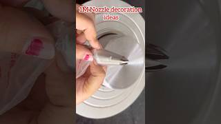 1M Nozzle cake decoration ideas cake cakedecorating youtubeshorts chocolatecake cakedesign [upl. by Evangeline]