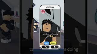 ROBLOX SNAPCHAT TROLLING PART 20😭👻 funny robloxmemes meme viral roblox [upl. by Susanetta]