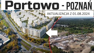 Portowo  Poznań Aktualizacja z 010824 [upl. by Tarrel]