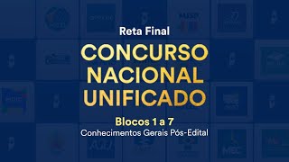 Reta Final CNU  Blocos 1 a 7 Conhecimentos Gerais PósEdital Finanças Públicas [upl. by Alrich124]