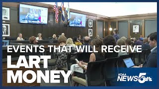 Colorado Springs City Council approved which local events will receive money from LART next year [upl. by Shriner]