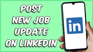 How To Post New Job Update on LinkedIn easy [upl. by Battiste]