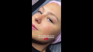 Lash V One V Salon Lash Lift goals natural girl era stunning results [upl. by Andriana538]