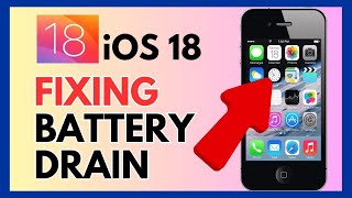 How to Fix Battery Drain in iOS 18 2024 [upl. by Salinas]