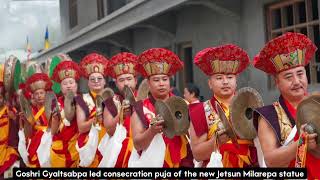 Goshri Gyaltsab Rinpoche visit to Phodong Monastery North Sikkim [upl. by Evelunn]