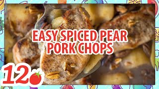 How to Make Easy Spice Pear Pork Chops [upl. by Vivyan]