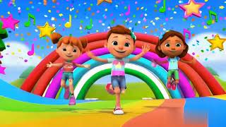 The Wiggly Wobble Song  Fun and Educational Dance Song for Kids  Kindergarten Rhymes [upl. by Noremac316]