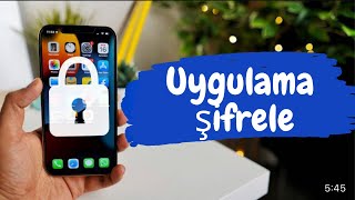 iPhone Uygulamalara Şifre Koyma  En Güncel Yöntem [upl. by Rayshell]