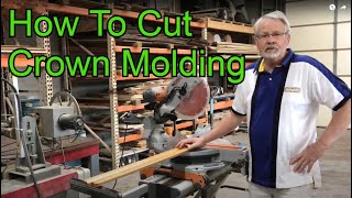 How to cut crown molding [upl. by Caundra]