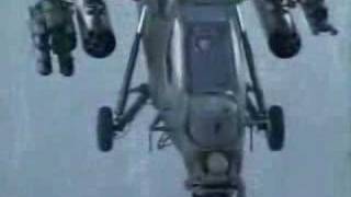 AGUSTA A129Combat THE ORIGINAL VIDEO the upgrade released in 2004 [upl. by Siseneg]