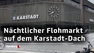 Besonderer Flohmarkt Trödel Design und Streetfood auf dem Dach von Karstadt [upl. by Demmer]