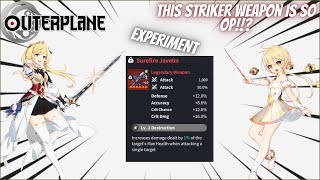 This Weapon is so Good  Gear Experiment  Outerplane [upl. by Notled683]