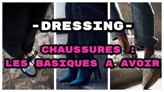 LES CHAUSSURES  TOP 7 DES BASIQUES A AVOIR DANS SON DRESSING  The Fashion Trustee [upl. by Kennett]