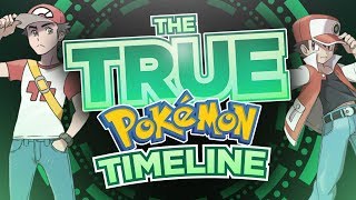 The TRUE Pokémon Timeline [upl. by Naitsihc]