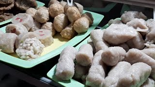 WAH PEMPEK MURAH RP 3500  PEMPEK ANNUR TRK BINUS ANGGREK  FISH CAKE  INDONESIA STREET FOOD [upl. by Hippel420]