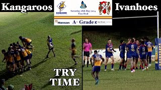 2024 FNQRL AGrade Tries  Kangaroos v Ivanhoes 18524 HD 1080p [upl. by Cedric]