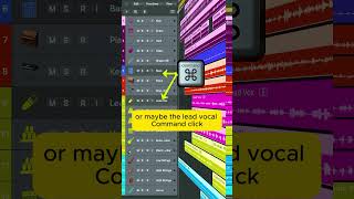🤔💡How to Select Multiple Tracks in Logic Pro [upl. by Marlyn971]