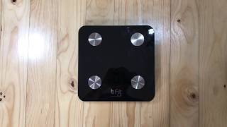 BFit Smart Scale How to use your scale [upl. by Findlay]