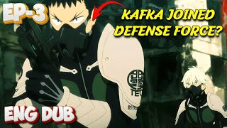 Did Kafka Joined Defense Force  Kaiju No 8 Episode 3 RecapExplained In English  Kaijū Hachigō [upl. by Hardie]