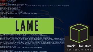 HackTheBox  Lame  Walkthrough [upl. by Otnicaj440]