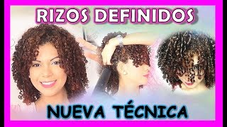 COMO DEFINIR LOS RIZOS 🔴 RIZOS DEFINIDOS ☑ SIN FRIZZ  Defined Curls YOLIANA GAMBOA ❤ [upl. by Undine285]